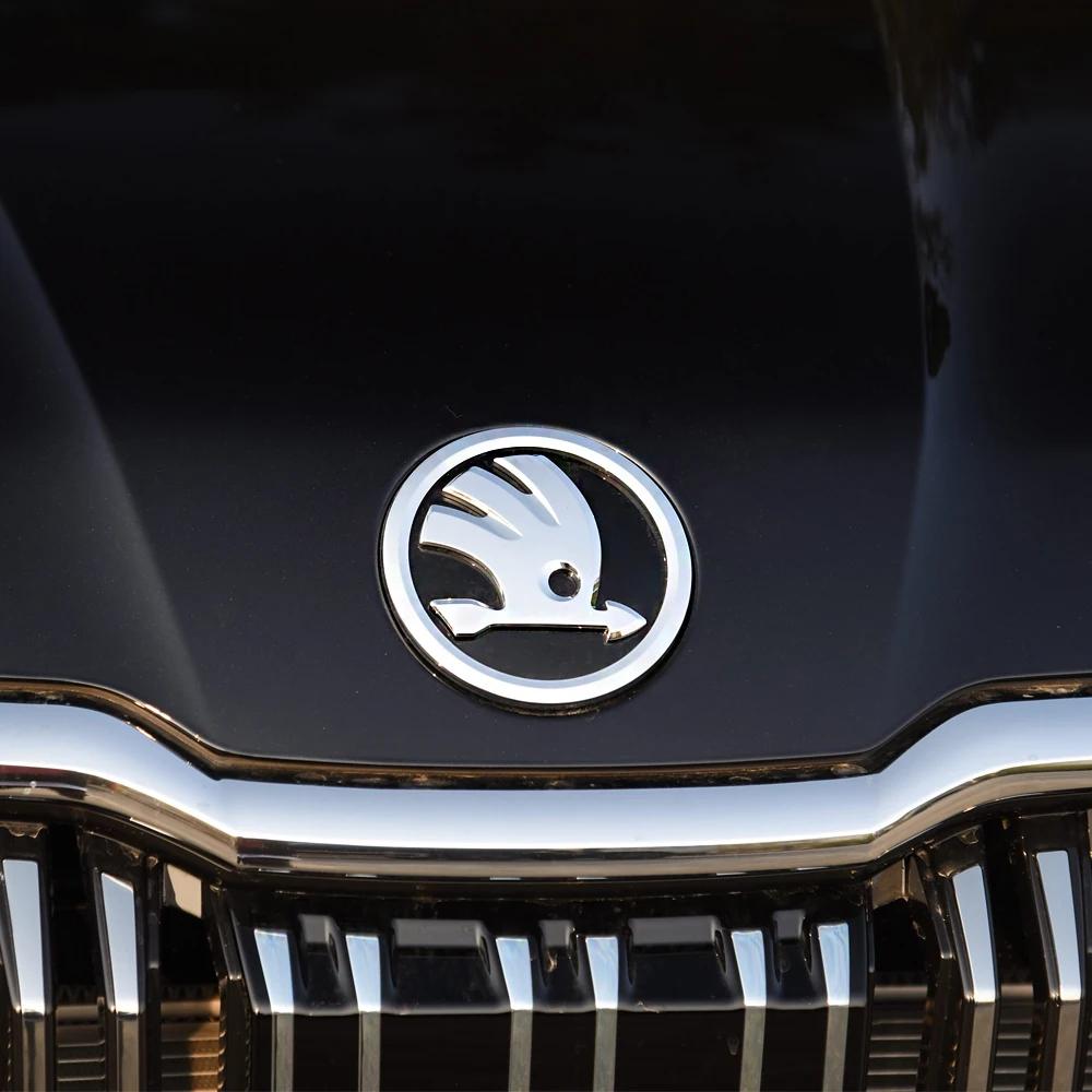 2025 Новый 2 шт. 80 мм 90 мм Значок Для Skoda Fabia 1 2 Octavia a7 RS Superb Rapid Yeti Karoq Vision Автомобиль Капот Передний Задний Багажник Крышка Багажника