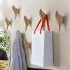 1 Pcs Creative Wall Hooks Bird Decoration Resin Wood Grain Hooks Bedroom Door The Animals Coat Hook Single Wall Hanger Tools