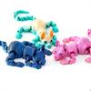 Пластиковая 3D-печатная модель кошки сфинкса однотонная многосуставная фигурка кошки сфинкса подвижная шарнирная фигурка животного