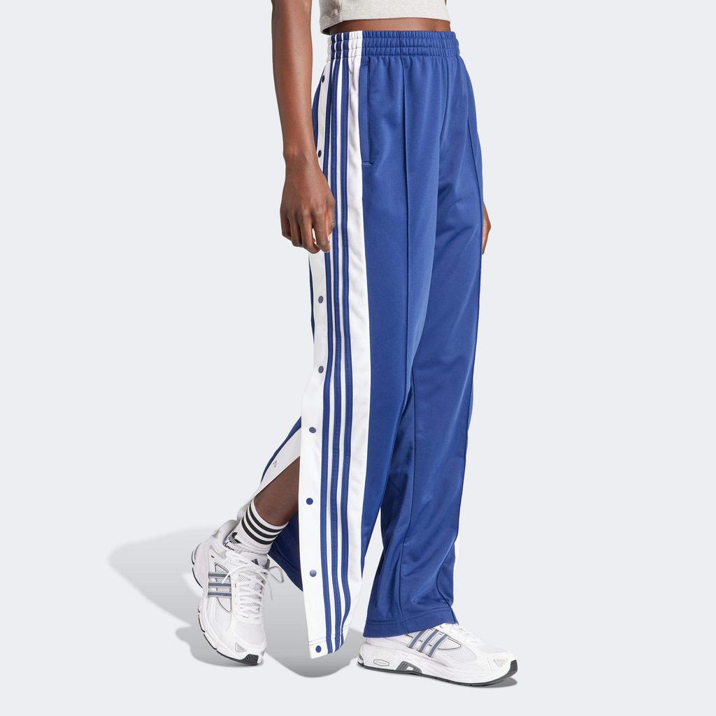 adidas Вязаные спортивные брюки Originals Adibreak с контрастными полосками и эластичной резинкой на талии Женские брюки Темно-синие IP0619