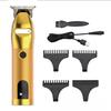 USB Rechargeable LCD Hair Clipper with Metal Body & Ceramic Blade