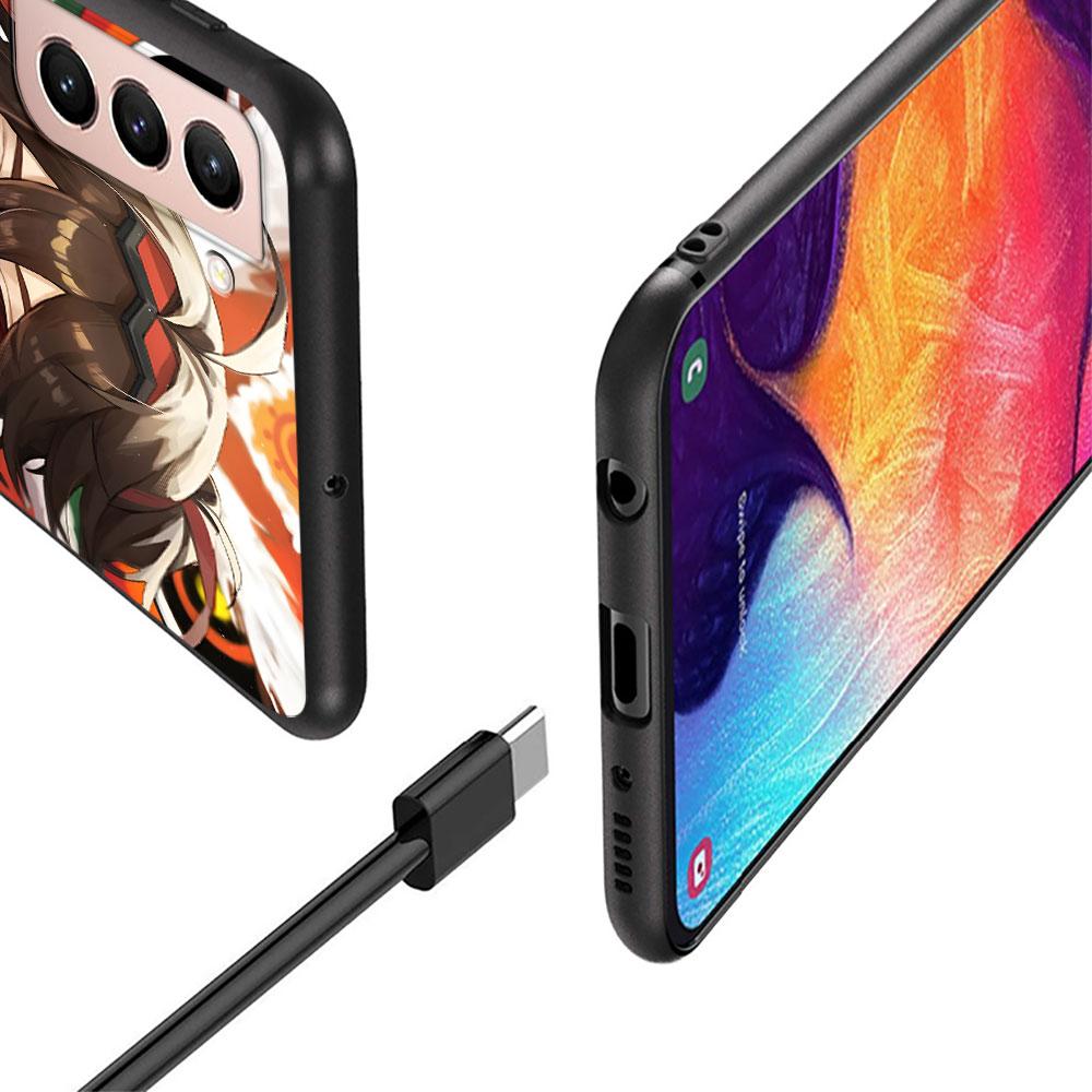 Чехол Gaming Genshin Impact для Samsung Galaxy S23 S21 S22 S20 FE S9 S10 S24 Ultra S10e S9 Plus, мягкий черный чехол-бампер из ТПУ