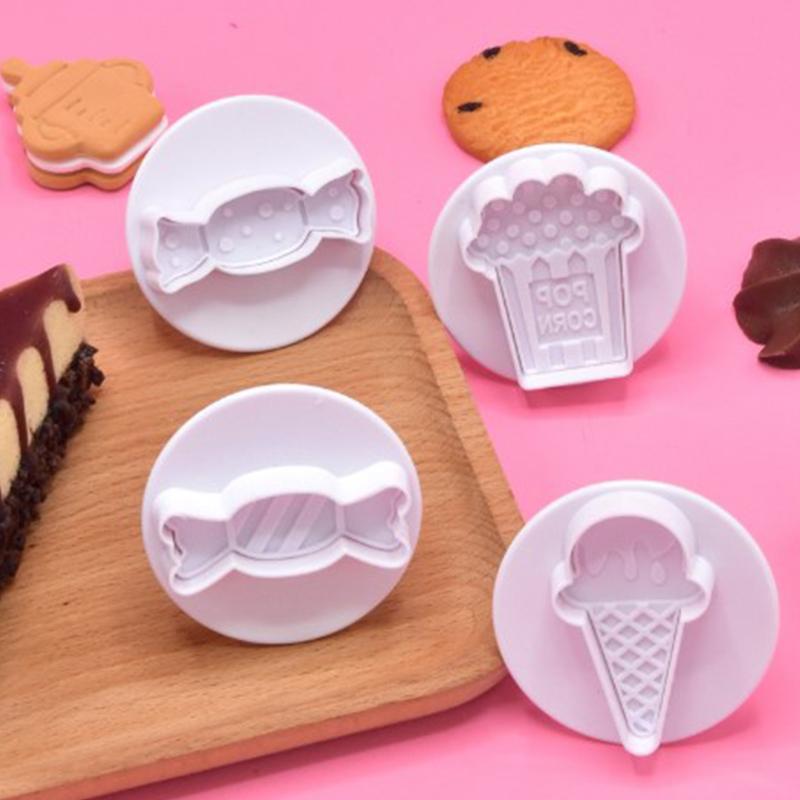 Good Spring Mold Set Пластиковая форма для выпечки в форме ракушки Форма для галстука-бабочки DIY Десерт для дома и жизни Инструменты для выпечки Праздничная бабочка Ручная работа Печенье Конфеты Кухня