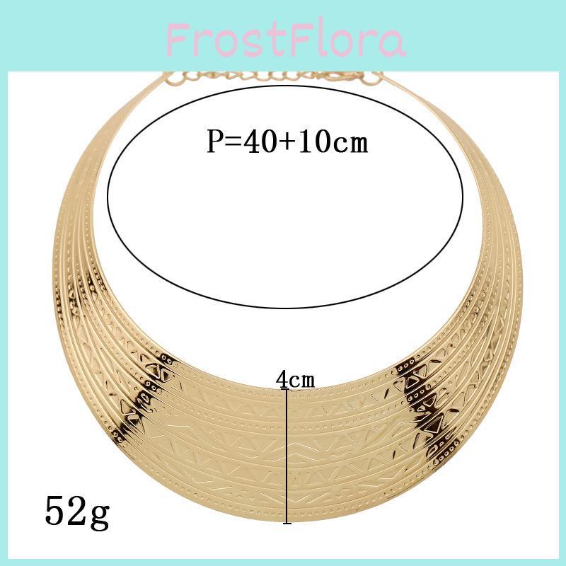 Unisex Metal Collar Necklace With Water Wave Chain For Travel And Gift Giving