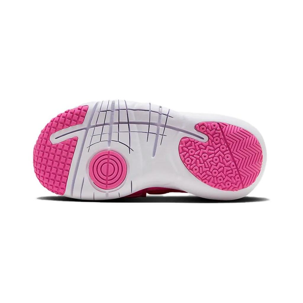 Nike Flex Advance Non-Slip Shock Absorption Low-Top Running Shoes Kids Sneakers Purple White CZ0186-603