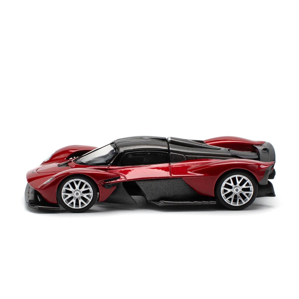 POP RACE ASTON MARTIN VALKYRIE SUPERNOVA RED Finished Product PR640152 1/64 -