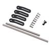 Metal Front Rear Modular Bumper     Fit for   1Celsius10 RC Crawler Chassis Alloy   Mount Set