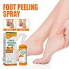 Отшелушивающий спрей для ног, быстро омертвевшая кожа, увлажняющий и питательный отшелушивающий спрей, омертвевшая кожа и мозоли ног, 100 мл