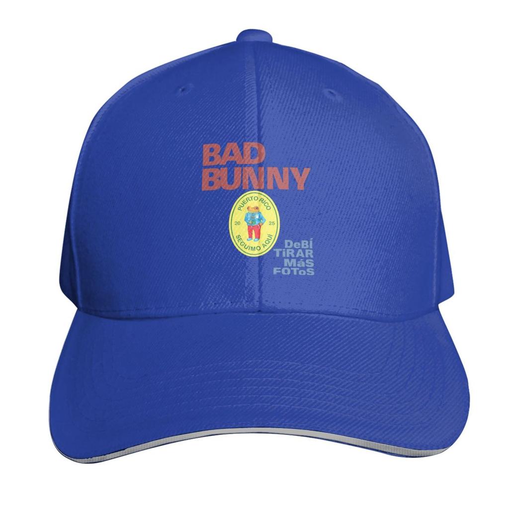 Бэд Баннис Деби Тирар Мас Фотос ДТМФ Кепка Модная Повседневная Бейсболки Регулируемая Шляпа Хип-Хоп Летняя Унисекс Бейсболки