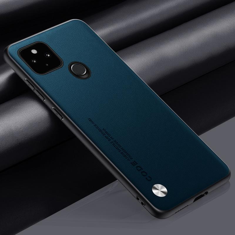 Роскошный чехол из искусственной кожи для Google Pixel 5 5A 4A 5G задняя крышка силиконовый защитный чехол для телефона Google Pixel 4A 4G Pixel5 Coque