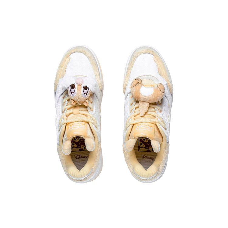 Disney x Li Ning RSR 101 Коллекция Чип и Дейл Нескользящие Устойчивые к истиранию Низкие Скейтбордические кроссовки Женские ABCS108-3