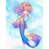 Full Round Drill Diamond Embroidery Colorful Mermaid 5D DIY Diamond Painting Cross Stitch Rhinestone