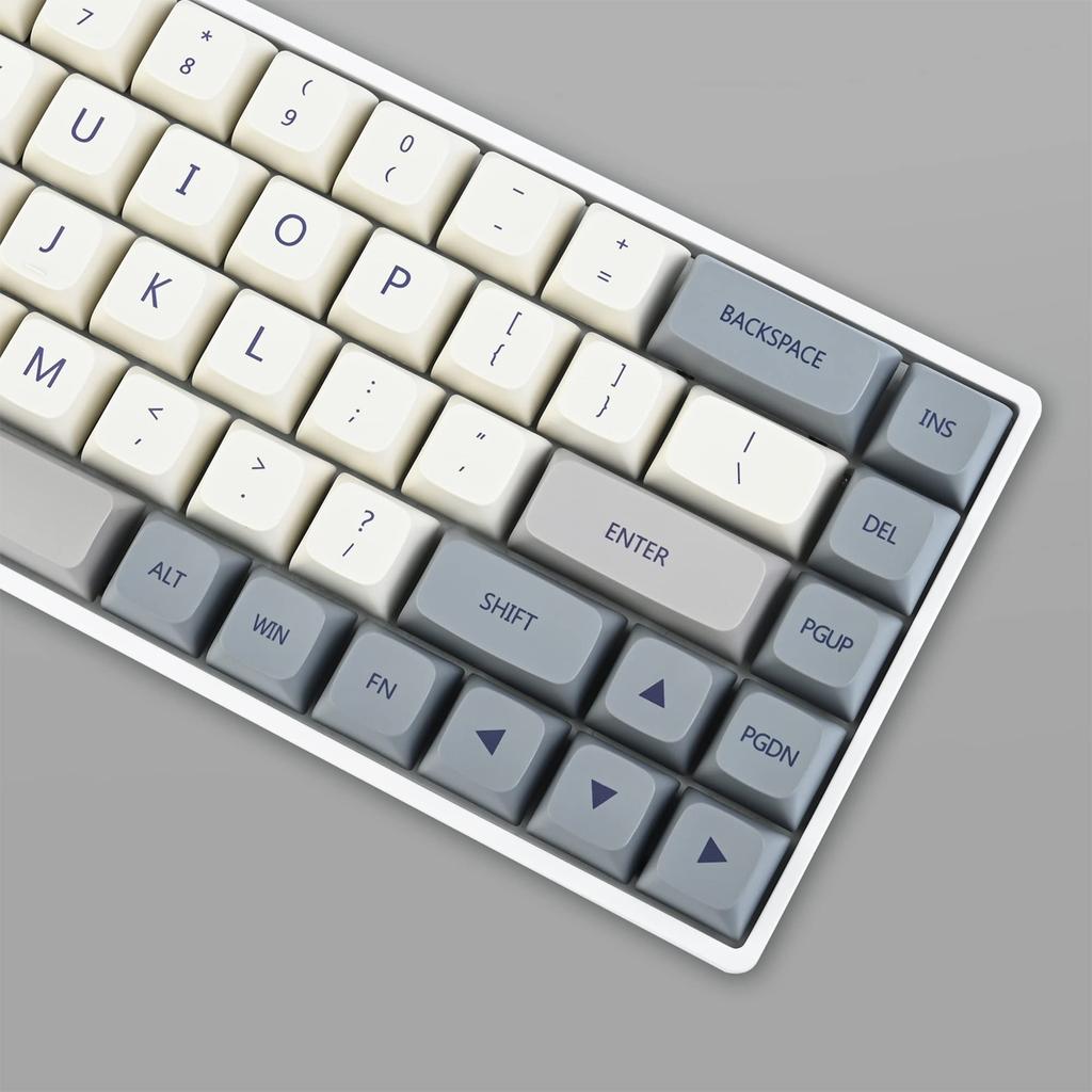 136 Keys XDA Silhouette PBT Dye Sublimation Keycap Mechanical Keyboard Keycaps, Set, 60%/65/75%/80% / 90% / 100% (Revelation)