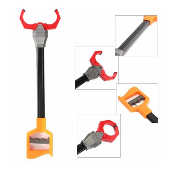 Детская игрушка-хватайка, регулируемая пластиковая рука-робот, инструмент для захвата, имитация механической руки, детская рука-хватайка, интерактивная игрушка