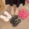 Beach Sandals Flip Flops Women Flip-Flops Summer Thick Sole Wedges Sandals Non-Slip Slippers Woman
