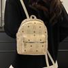 Foreign Style Fashion 2025 Summer New Backpack Trend Niche Design Texture Popular Large-capacity Printing