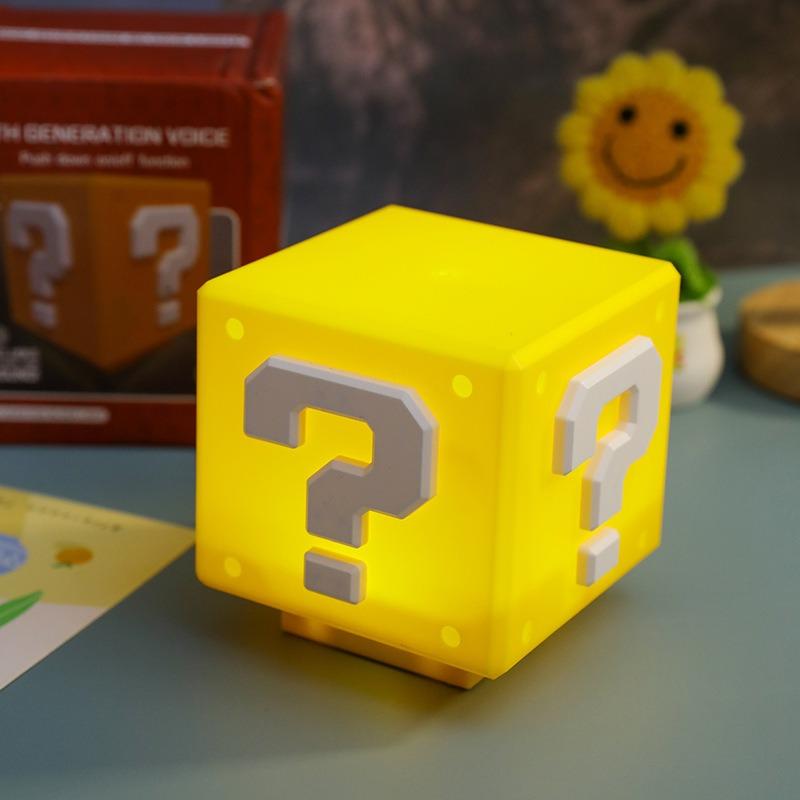 Светодиодный ночник со знаком вопроса 3-в-1 - Интерактивная игрушка на тему космонавтов и настольная USB-лампа для детской спальни, Рождественский подарок