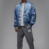 Jordan Однотонный дизайн вышитого логотипа, повседневная свободная куртка, мужская куртка, синяя FN6544-436