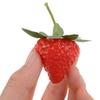 Simulated Strawberry Model Beautiful High Simulation Plastic Fake Strawberry Model Fake Simulated Strawberry Model Simulated Strawberry Model