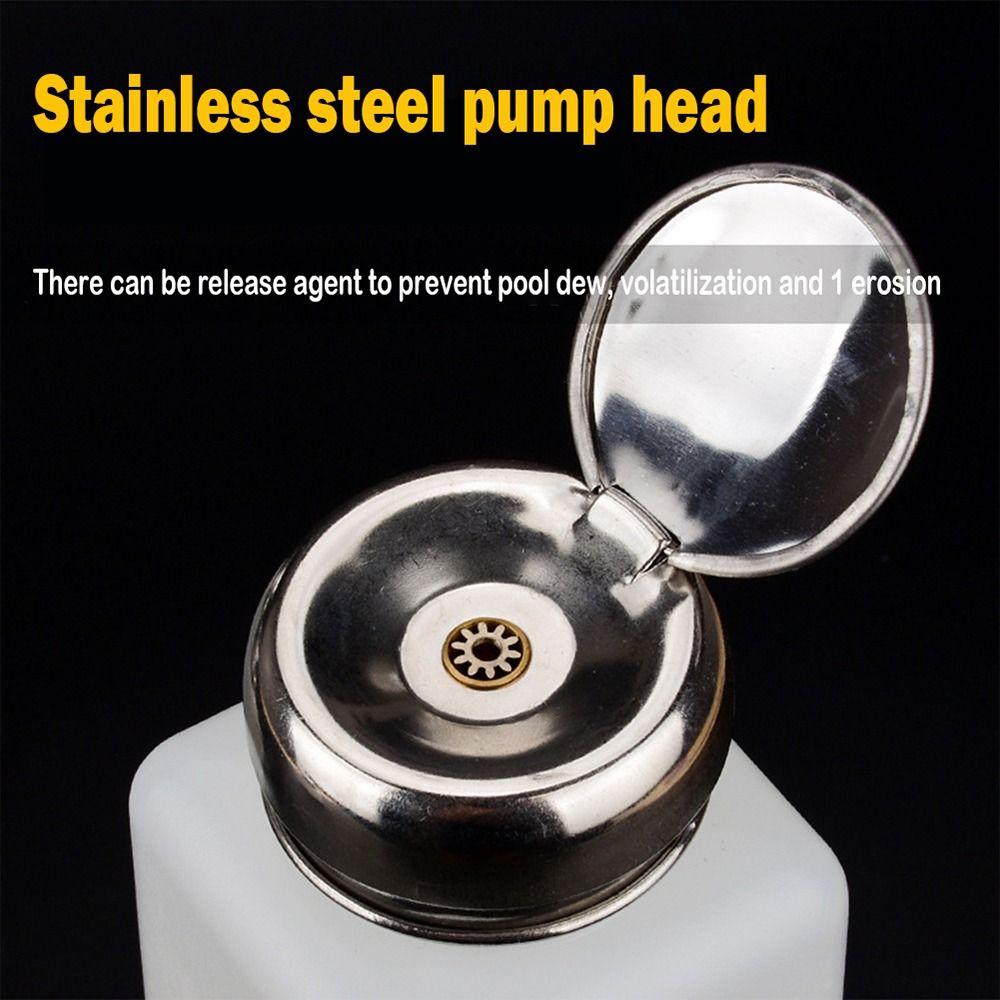 100/200/250/500ML Anti Liquid Alcohol Split Bottle Industrial Alcohol Dispenser with Stainless Steel Bottle Cap Split Bottle