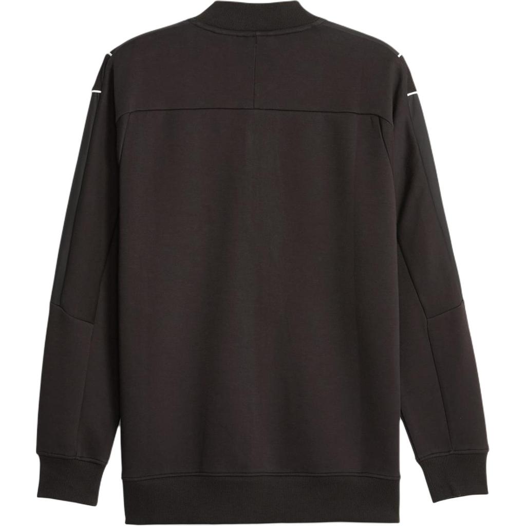 Puma Куртка с длинным рукавом и буквенным принтом на молнии, мужская, черная 621213-01