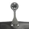 Bicycles Handlebar Combo Mount Adjustable Out Front Computer Mount Carbon Fiber Bike Stem Mount Easy to Install