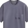 Kith Мужские топы Quinn Tee Influence серые KHM031086-519
