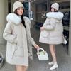 Женская утолщенная хлопковая стеганая куртка для зимней верхней одежды
