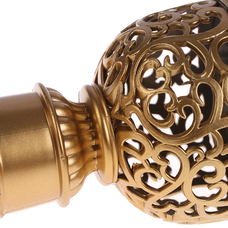 2 шт., наконечники для карнизов, 66 х 115 мм, пластиковые, винтажные, для стержня диаметром 28 мм