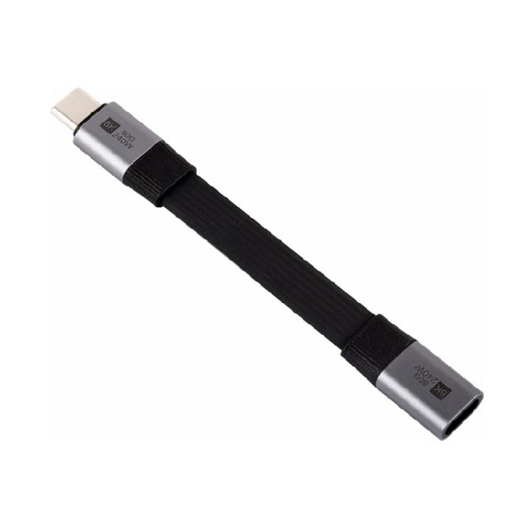 Универсальный удлинительный кабель USB4 V2.0 Type C 80 Гбит/с Высокоскоростная передача данных Разрешение 8K И Быстрая зарядка