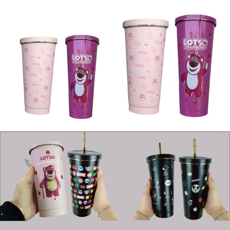 Keep Your Drinks Hot Or Cold For Hours With This Stylish Cartoon Thermos Cup