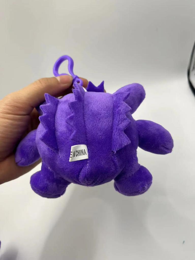 1pcs Gengar 10cm Plush Toys Soft Stuffed Animals Doll Pendant Keychain Dolls Gift