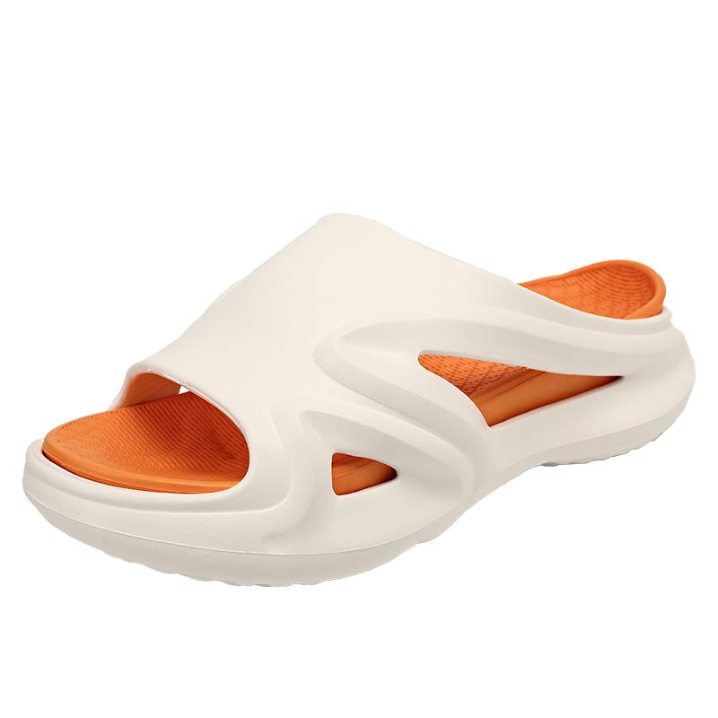 Мужские и женские нескользящие сандалии, летние, для дома и улицы, однотонные, повседневные, модные, дизайнерские тапочки, пляжная обувь