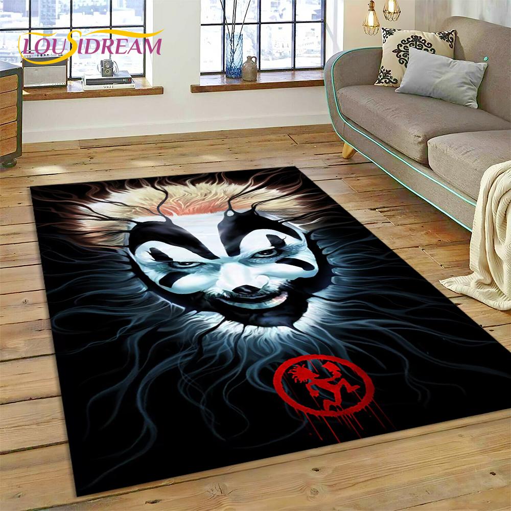 Insane Clown Posse Icp Джагло Рэп Метал Ковер Коврик для Спальни Гостиной Дома Декорация для Дивана, Детский Большой Декор Напольный Коврик