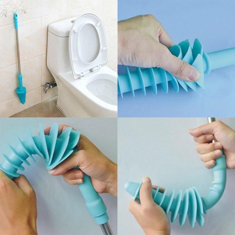 1 шт. Ванная комната Трубопроводный драгер Домашний Пластик Конфетный Цвет Вантузы Канализация