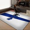 1PC rug FC Tottenham Crest Carpet, Chair Rug,Area Rug for Office Bedroom living rooms bedroom, Doormat decor Christmas fan gifts