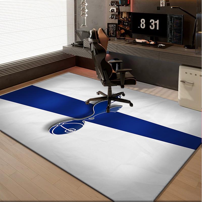 1PC rug FC Tottenham Crest Carpet, Chair Rug,Area Rug for Office Bedroom living rooms bedroom, Doormat decor Christmas fan gifts