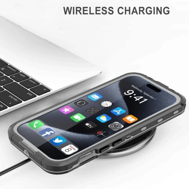 Водонепроницаемый чехол IP68 для iPhone 16 15 14 Plus 13 Pro Max, противоударный, защита от песка, защитный экран