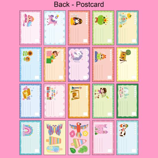 1 набор DIY Rainbow Scratch Painting Kit с красками, ручками, наклейкой-скребком