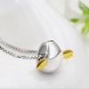 New Fashion Wholesale Creative Exquisite 925 Sterling Silver Jewelry Angel Egg Popular Female Pendant Necklaces XL083