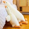 Popular Big White Goose Plush Toy Large Girls Sleeping Pillow