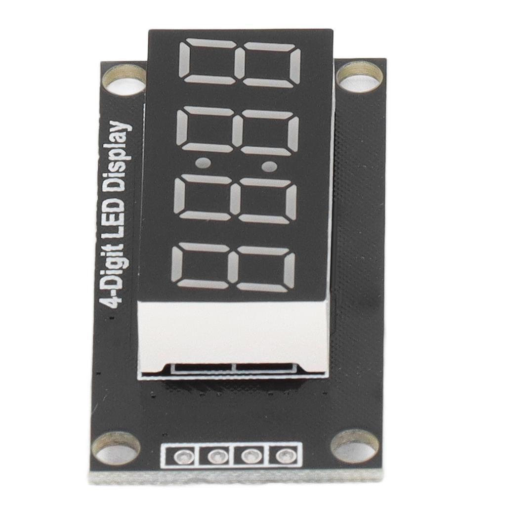 0,36 дюйма 4-значный цифровой светодиодный модуль синего дисплея с часами TM1637 2 Pin IO 5V