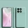 Противоударный защитный чехол для Poco X6 Pro Case Жидкие силиконовые чехлы для телефонов