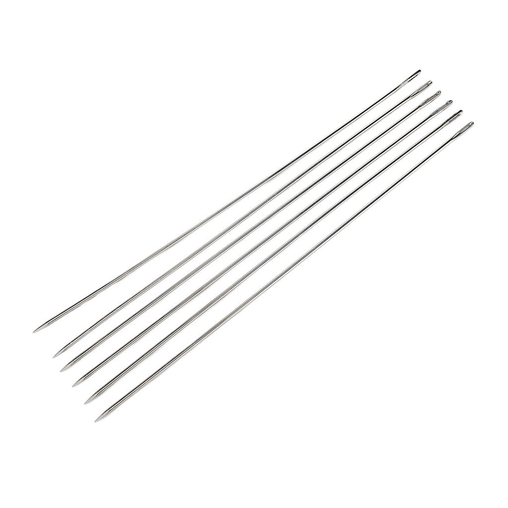 12Pcs Large Eye Sewing Needles Yarn Twine Knitting Art Crafts Steel Embroidery Thread Needle Kit