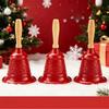 Creative Tabletop Metal Hand Bell Manual Operation Hand Cranked Bell  Holiday Decoration