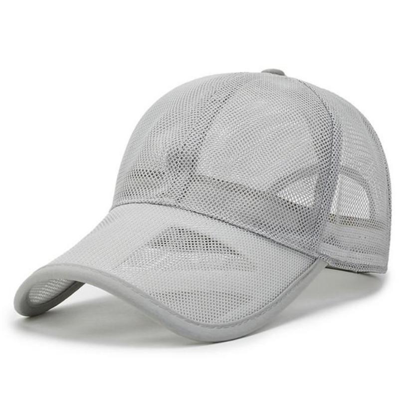 New Style Mesh Cap, Baseball Cap with Perforated Eaves, Sun Cap and Men's Baseball Cap