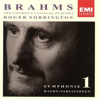 CD NORRINGTON Brahms Symphony No. 1 TOCE13228 2005 Japan ObiClassical Used
