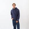 Parka Sweatshirt Sweatshirt Long Sleeve Brushed Lining Standard 9oz Hooded Sweatshirt MADE IN USA Navy M [Champion] C5-P101 Men's