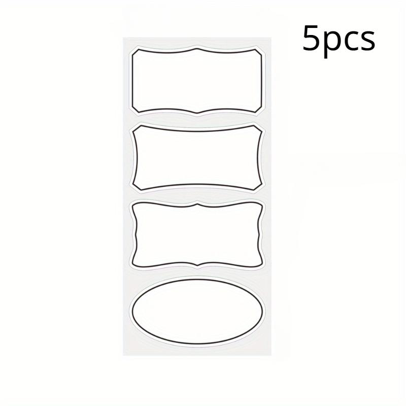 5 шт. съемных этикеток для заморозки, легко отклеиваются - этикетки для хранения замороженных продуктов, которые не оставляют липких следов после использования