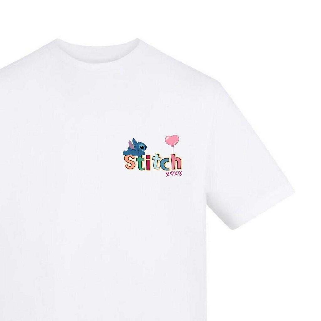 Lilo & Stitch Unisex Adult Stitch Valentine`s Day T-Shirt